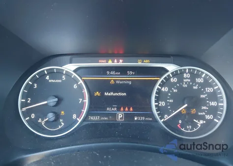 2021 Nissan Sentra Sv Xtronic Cvt z USA, uszkodzony, nr VIN 3N1AB8CV1MY293586